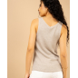 Débardeur chenille lurex