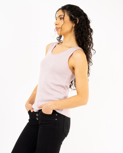 Débardeur chenille lurex