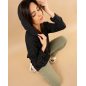 Gilet chenille lurex
