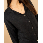 Gilet chenille lurex