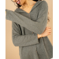 Gilet chenille lurex