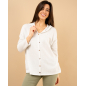 Gilet chenille lurex