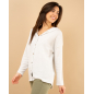 Gilet chenille lurex