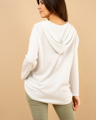 Gilet chenille lurex