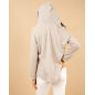 Gilet chenille lurex