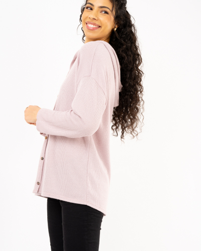 Gilet chenille lurex