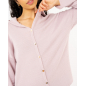 Gilet chenille lurex