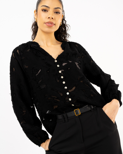 Blouse boutons