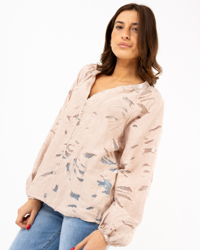 Blouse boutons