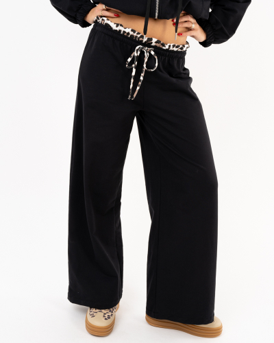 Pantalon jogg léopard