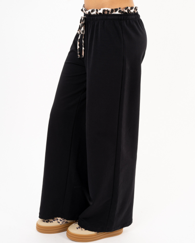 Pantalon jogg léopard