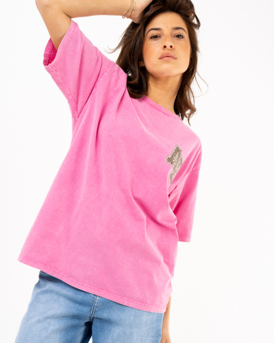 T-shirt AB léopard