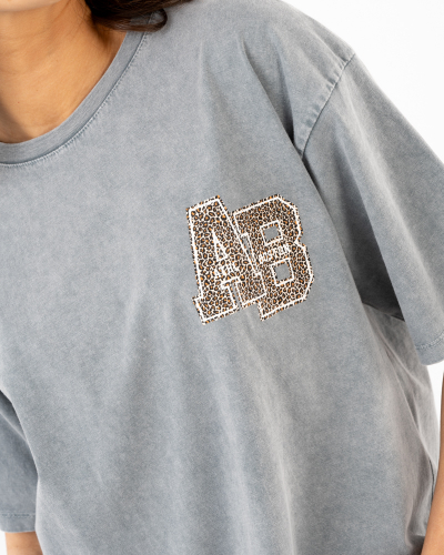 T-shirt AB léopard