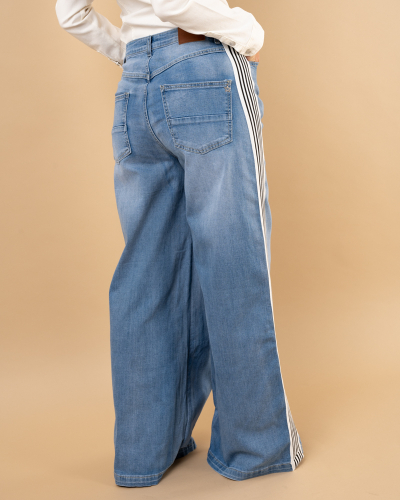 Pantalon larges bandes