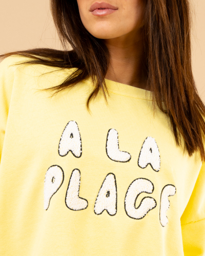 Sweat à la plage