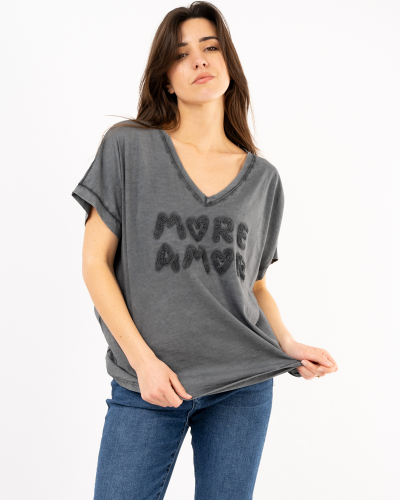 T-Shirt délavé Amore