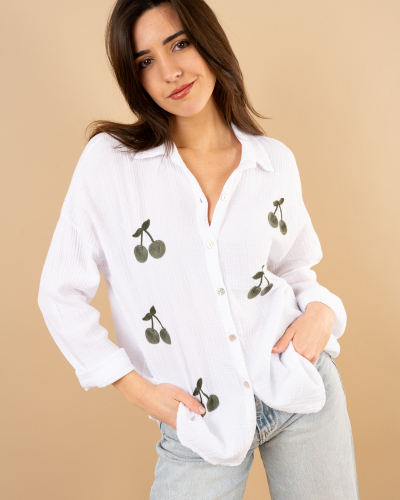 Chemise cerises