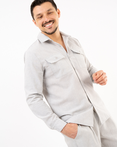 Chemise style lin