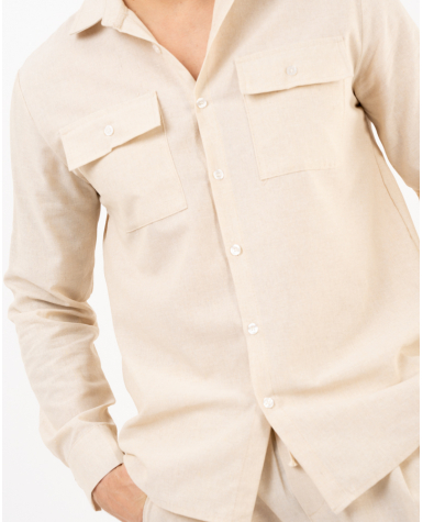 Chemise style lin