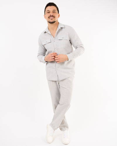 Pantalon style lin