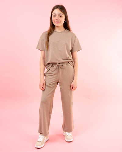 T-Shirt lurex oversize
