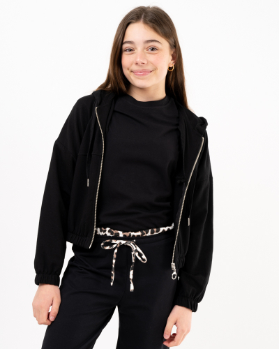 Veste zip léo