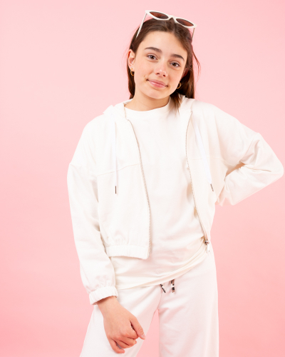 Veste zip léo