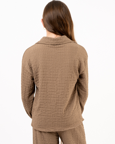 Chemise gaufre