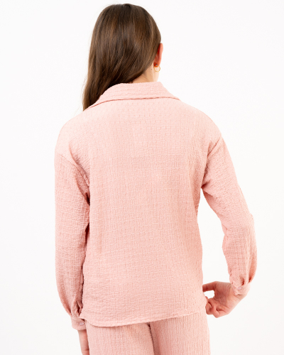 Chemise gaufre