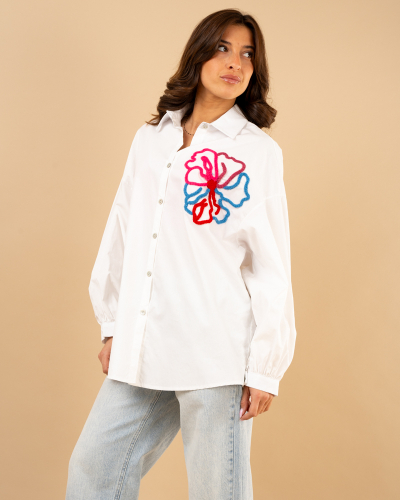 Chemise fleur