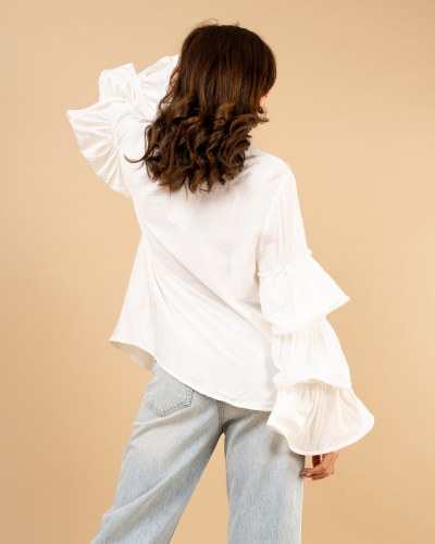 Chemise volants