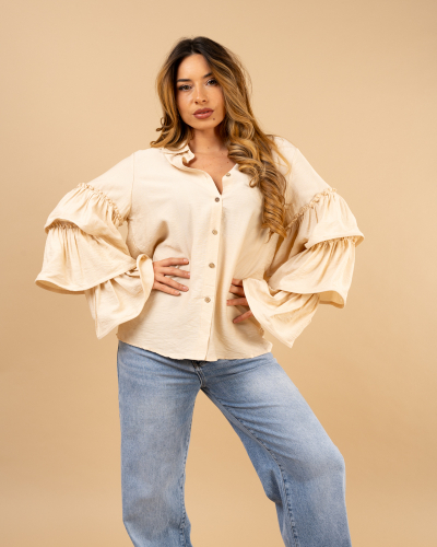 Chemise volants