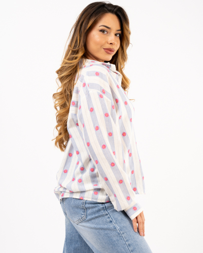 Chemise fleurs