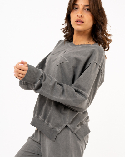 Sweat étoile délavé