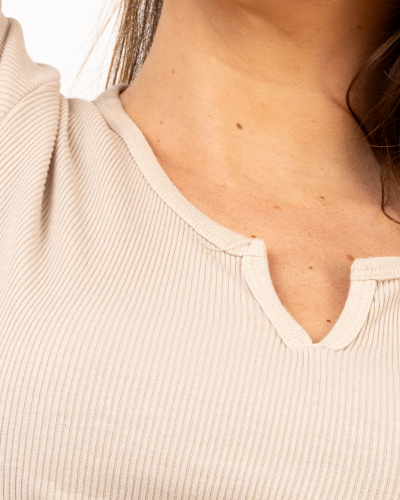 T-Shirt strie v