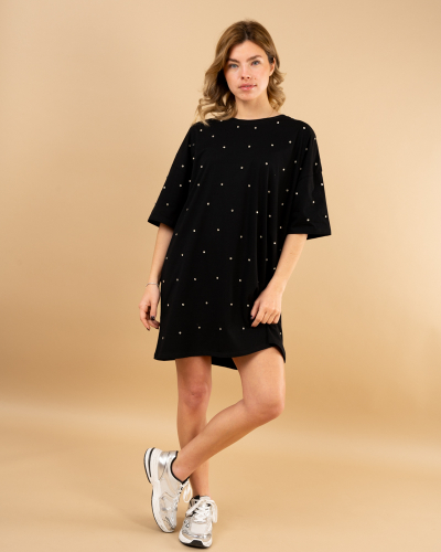 Robe t shirt strass
