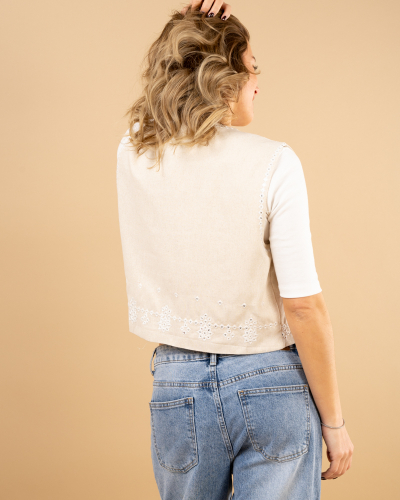 Gilet sequins