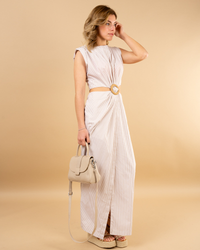 Robe rayée