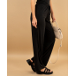 Pantalon large stries