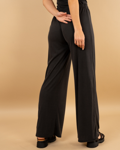 Pantalon large stries