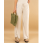 Pantalon large stries