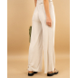 Pantalon large stries