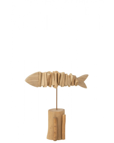 Poisson bois sur pied