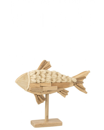 Poisson corde sur pied