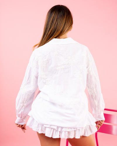 Chemise brodée