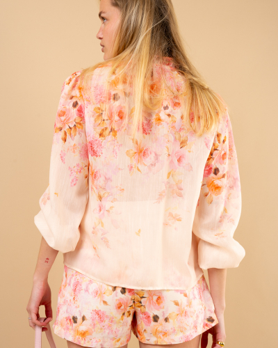 Chemise fleurs