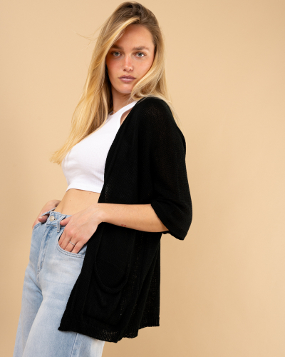 Gilet maille fine