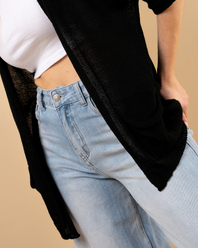 Gilet maille fine
