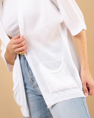 Gilet maille fine