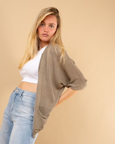 Gilet maille fine
